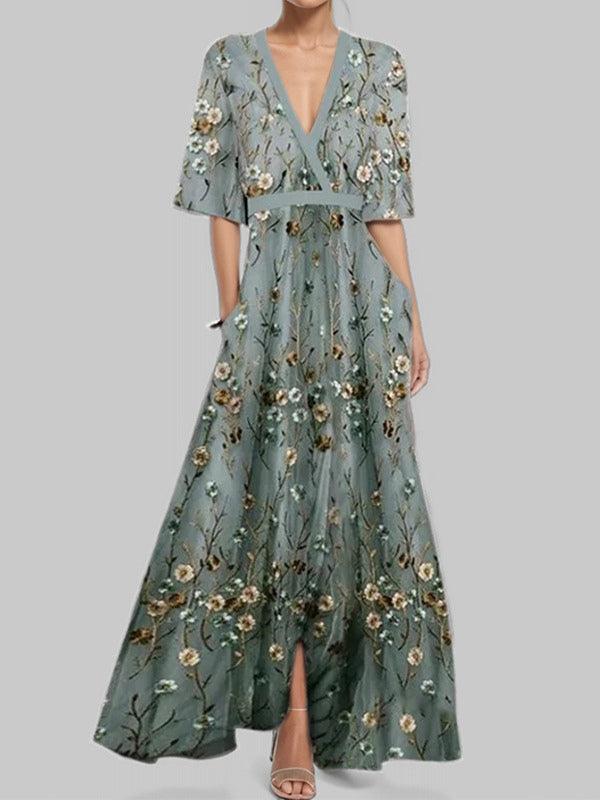 Mathilda | Elegantiškas Maxi Midikleid Glamour rinkinys paplūdimiui