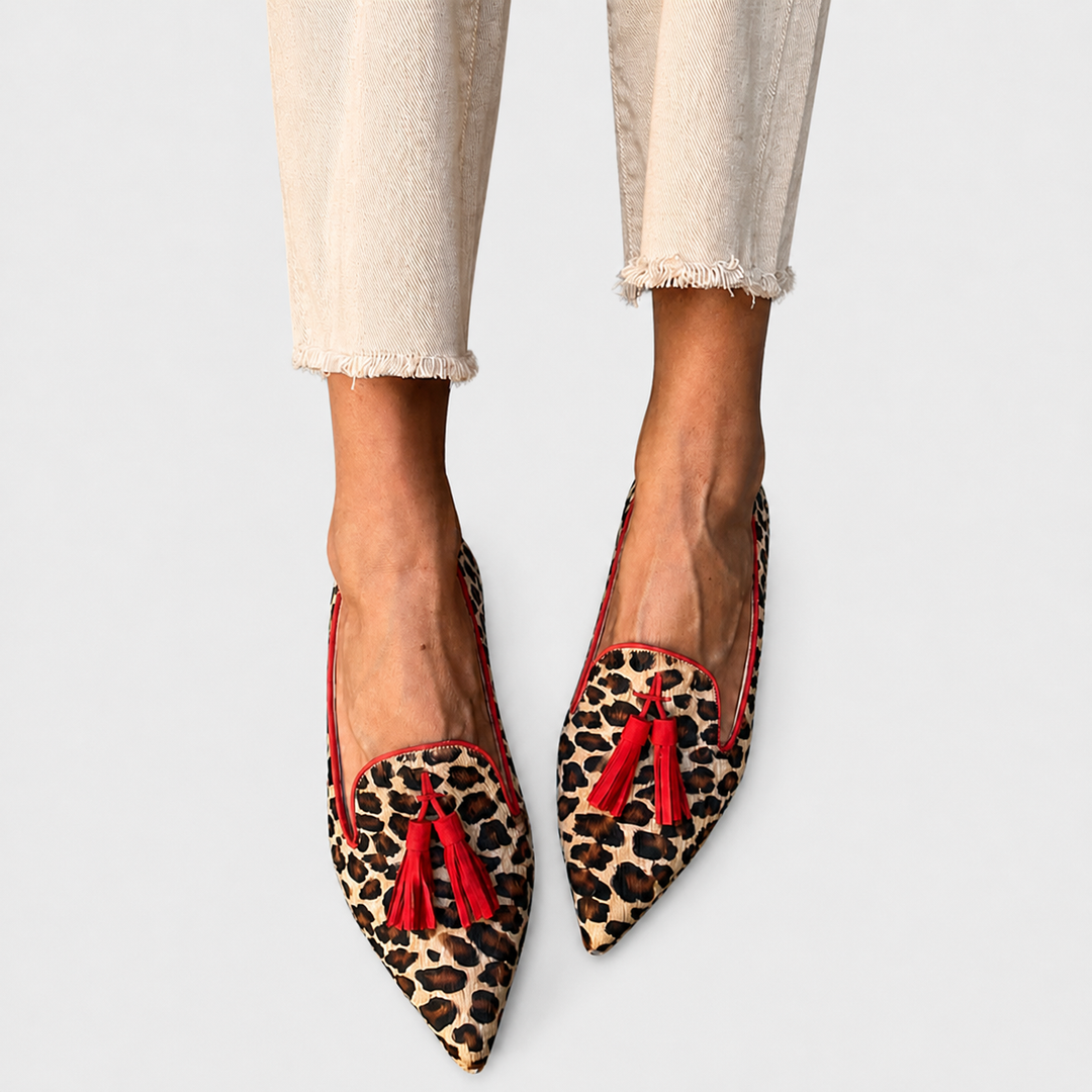 Melanie | Leopardiniai Loaferiai