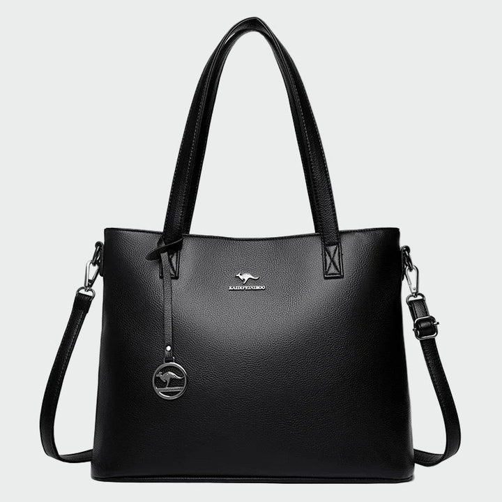 Elegantiška klasikinė rankinė (Bordo)