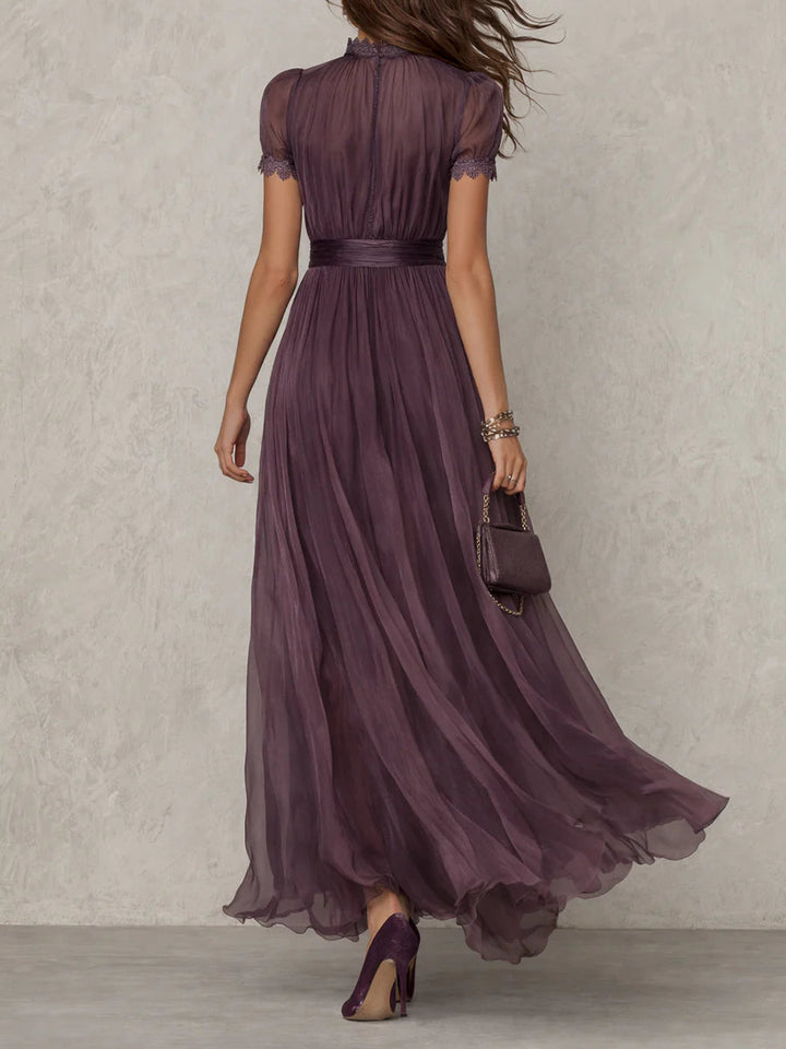 Mia | Maksikleid Chiffon Vintage elegantiškas