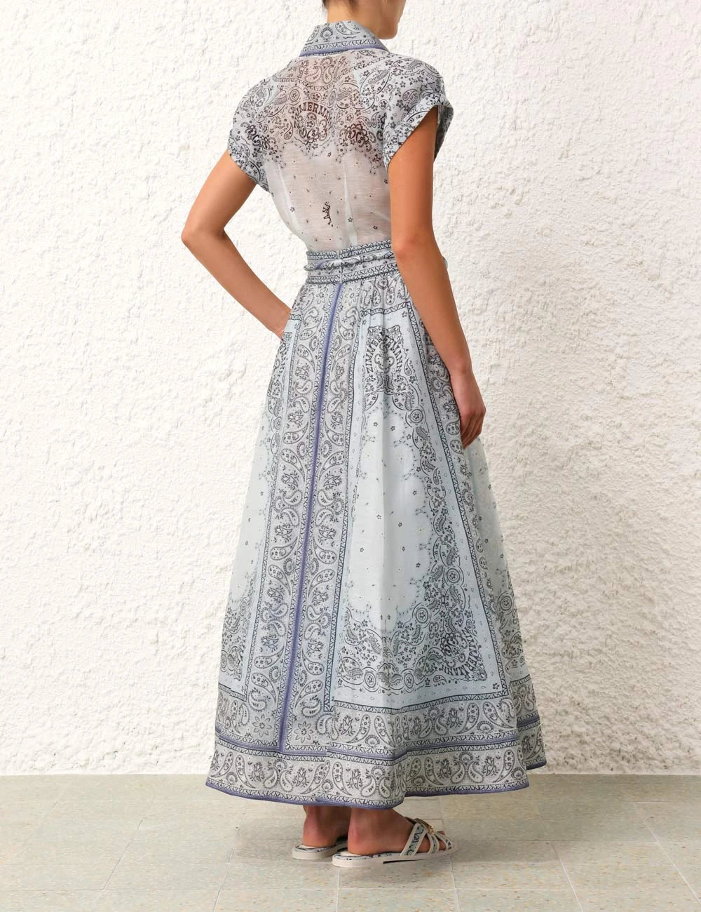 Magdalena | Spausdintas dviejų dalių Boho komplektas