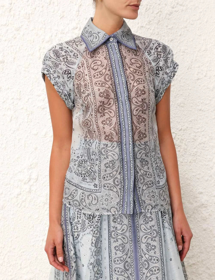 Magdalena | Spausdintas dviejų dalių Boho komplektas
