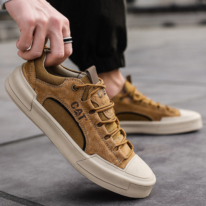 UrbanEdge - Leather Sneakers